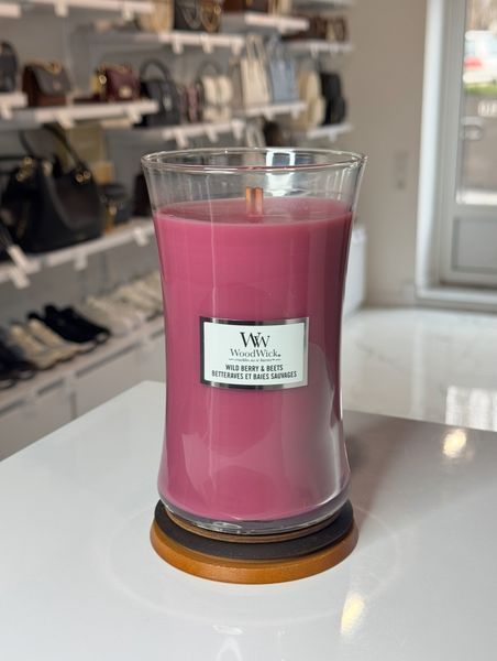 Свічка WoodWick (610 гр, аромат Wild Berry and Beets) 231 фото